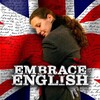 Логотип телеграм канала @embrace_english — Embrace English