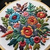 Логотип телеграм канала @embroiderysecrets — Вышивка в деталях
