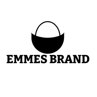 Логотип телеграм канала @emmes_brand — EMMES BRAND 🖤