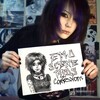 Логотип телеграм канала @emo_kf — Emo/scene kids confessions ! 🦇🌈