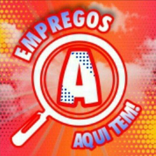 Telegram channel 🔊 Empregos Aqui TEM ✌🏻 logo