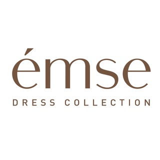 Логотип телеграм канала @emse_dresscollection — émse - dress collection