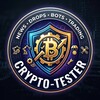 Logo of telegram channel encryptotester — CRYPTO TESTER