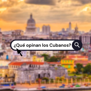 Logotipo del canal de telegramas encuestas_cu - 📊 ¿Qué opinan los cubanos?