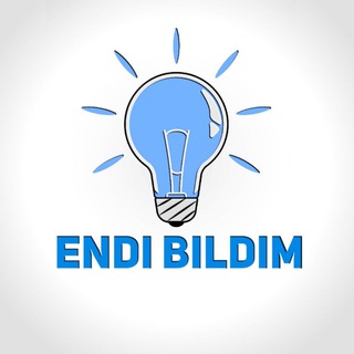 Telegram kanalining logotibi endi_biidimm — Endi Bildim
