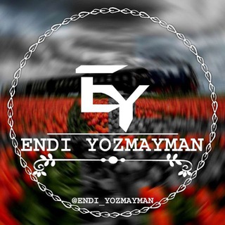 Logo saluran telegram endi_yozmayman — ENDI YOZMAYMAN