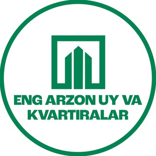 Telegram kanalining logotibi eng_arzonuylar — Eng_ArzonUylar