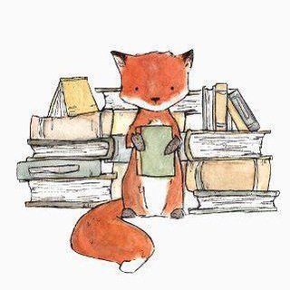 Логотип телеграм канала @eng_foxy — English with fox🦊