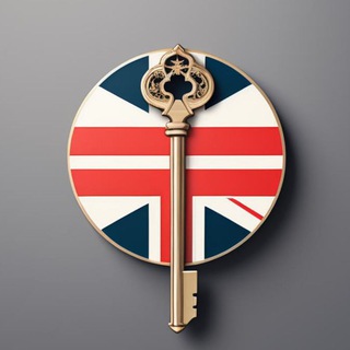 Логотип телеграм канала @eng_key — Key English 🗝️