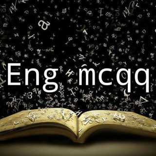 Logo saluran telegram eng_mcqq — English MCQQ