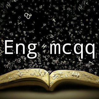Telegram channel English MCQQ logo