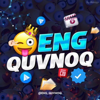 Logo of telegram channel eng_quvnoq — ENG QUVNOQ | РАСМИЙ КАНАЛ