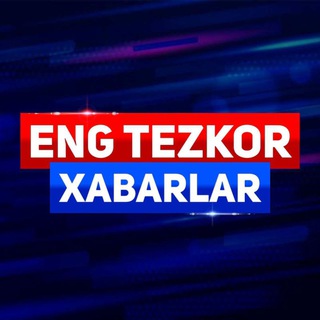 Telegram kanalining logotibi eng_tezkorxabarlar — 𝐓𝐄𝐙𝐊𝐎𝐑 𝐗𝐀𝐁𝐀𝐑𝐋𝐀𝐑 / Расмий канал