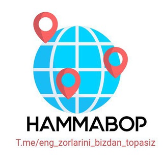 Telegram kanalining logotibi eng_zorlarini_bizdan_topasiz — HAMMABOP UZ