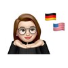 Логотип телеграм -каналу engdeulibrary — EngDeu lessons 🗂️