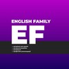 Логотип телеграм -каналу engfamilyua — English Family: матеріали для уроків