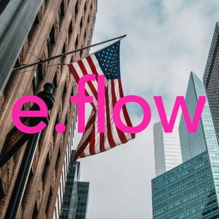 Логотип телеграм канала @engflow — e.flow