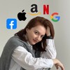 Логотип телеграм канала @engirlkati — Катя | IT и бизнес английский