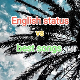 Logo of telegram channel english_best_status — English status Vs best songs