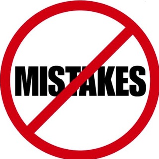 Логотип телеграм канала @english_by_mistakes — English by mistakes