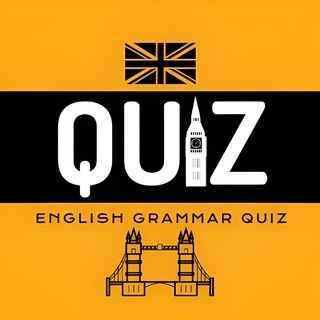 Telegram channel English Grammar Quiz logo