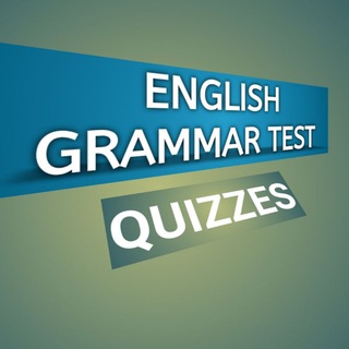 Logo of telegram channel english_grammar_test1 — English grammar test