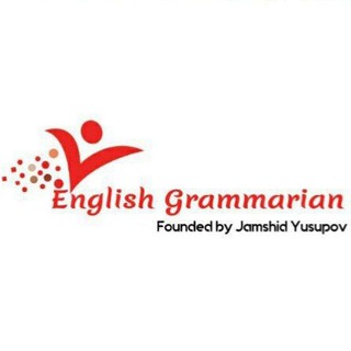 Telegram kanalining logotibi english_grammarian — English Grammarian | Jamshid Yusupov