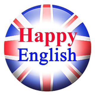 Логотип телеграм канала @english_happines — Happy English
