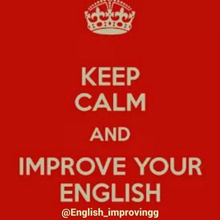 Logo of telegram channel english_improvingg — English Improving