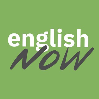 Логотип телеграм -каналу english_now_gc — Англійська NOW