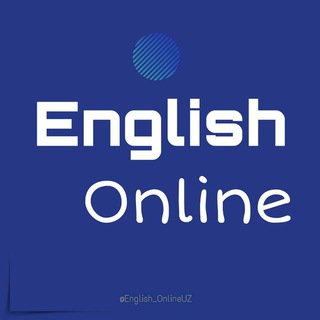 Logo of telegram channel english_onlineuz — English | Grammar | Test | Vocabulary | IELTS