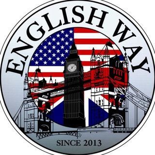 Logo of telegram channel english_way_first — English Way