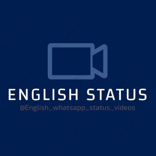 Logo saluran telegram english_whatsapp_status_videos — ENGLISH STATUS
