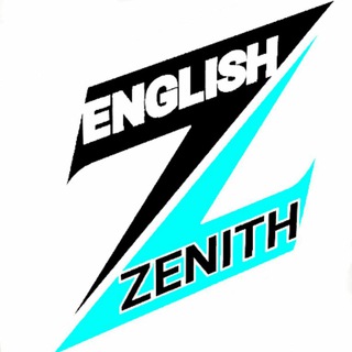 Logo of telegram channel english_zenith — English Zenith