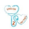 Логотип телеграм -каналу english2doctors — English2Doctors