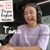 Логотип телеграм канала @english_bonjourtina — Tina's English Club