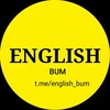 Telegram kanalining logotibi english_bum — ENGLISH BUM (lite)