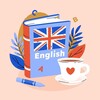 Логотип телеграм канала @english_every_dayy — Английский по кино, песням✨