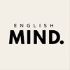 Логотип телеграм канала @english_mindd — ENGLISH•MIND🇺🇸