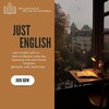 Logo of telegram channel english_with_ibrohimjon — Just English