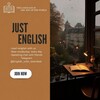 Telegram kanalining logotibi english_with_islambek — Just English