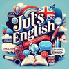 Логотип телеграм канала @english_with_jul — Jul’s English