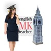 Логотип телеграм канала @english_with_marishka — English with Marina