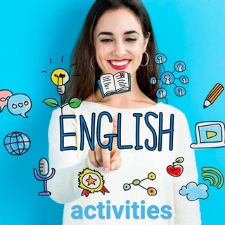 Logo of telegram channel englishactivities — English Activities