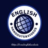 Telegram kanalining logotibi englishandouts — English handouts & videos📚