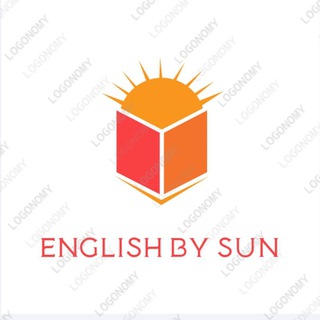 لوگوی کانال تلگرام englishbysun — English by Sun 🌞