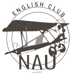 Logo of telegram channel englishclubnau — English Club NAU