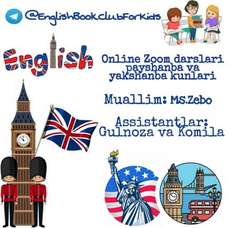 Telegram kanalining logotibi englishebookclub — English E-Book Club