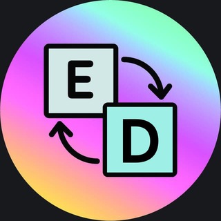 Логотип телеграм канала @englishfordeveloper — English for Developers