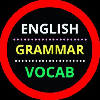 टेलीग्राम चैनल का लोगो englishgrammar_vocab — FORWARD PDF